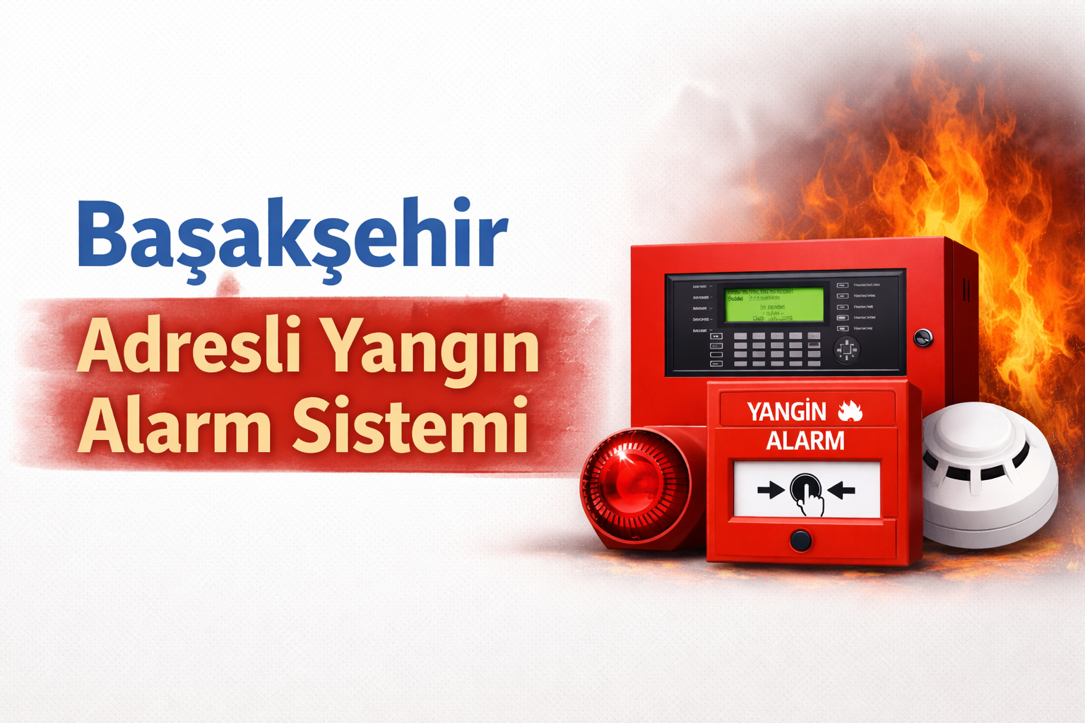 Başakşehir Adresli Yangın Alarm Sistemi | Ateşoğlu Elektrik ve Güvenlik