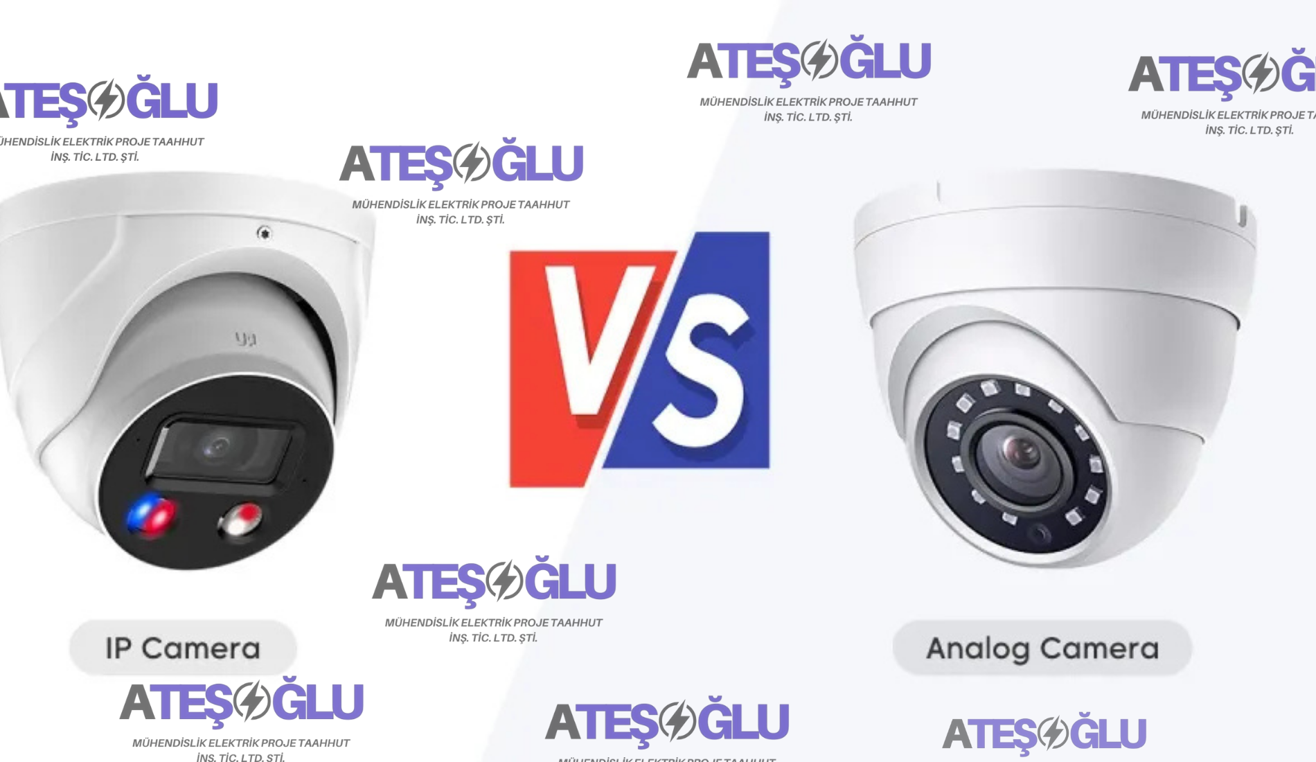 IP Kamera ile Analog Kamera Arasındaki Farklar