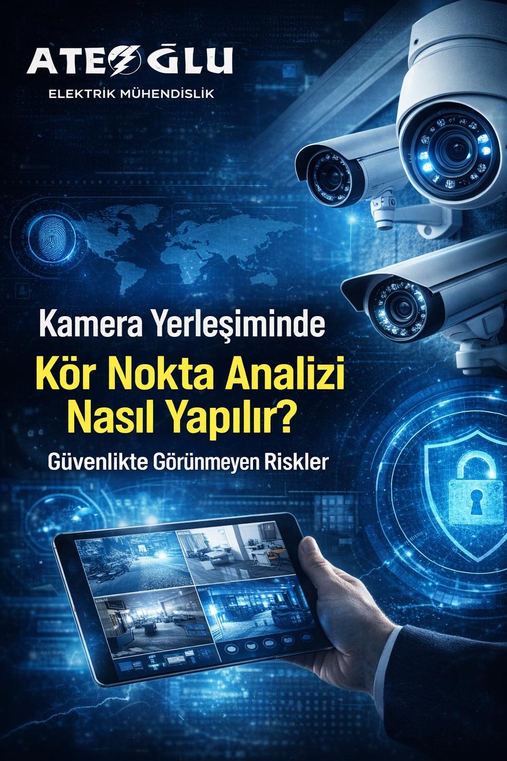 Kamera Yerleşiminde Kör Nokta Analizi Nasıl Yapılır? Güvenlikte Görünmeyen Riskler