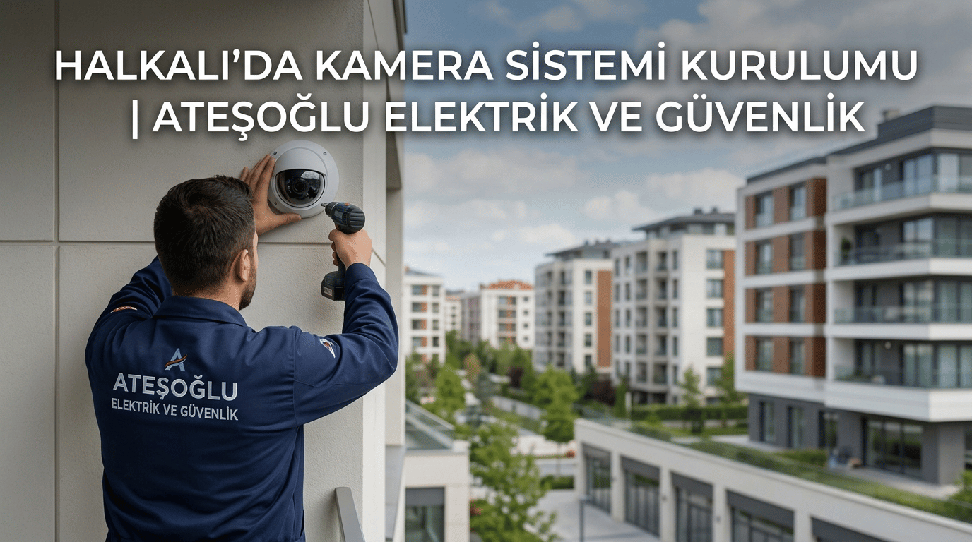 Halkalı’da Kamera Sistemi Kurulumu | Ateşoğlu Elektrik ve Güvenlik