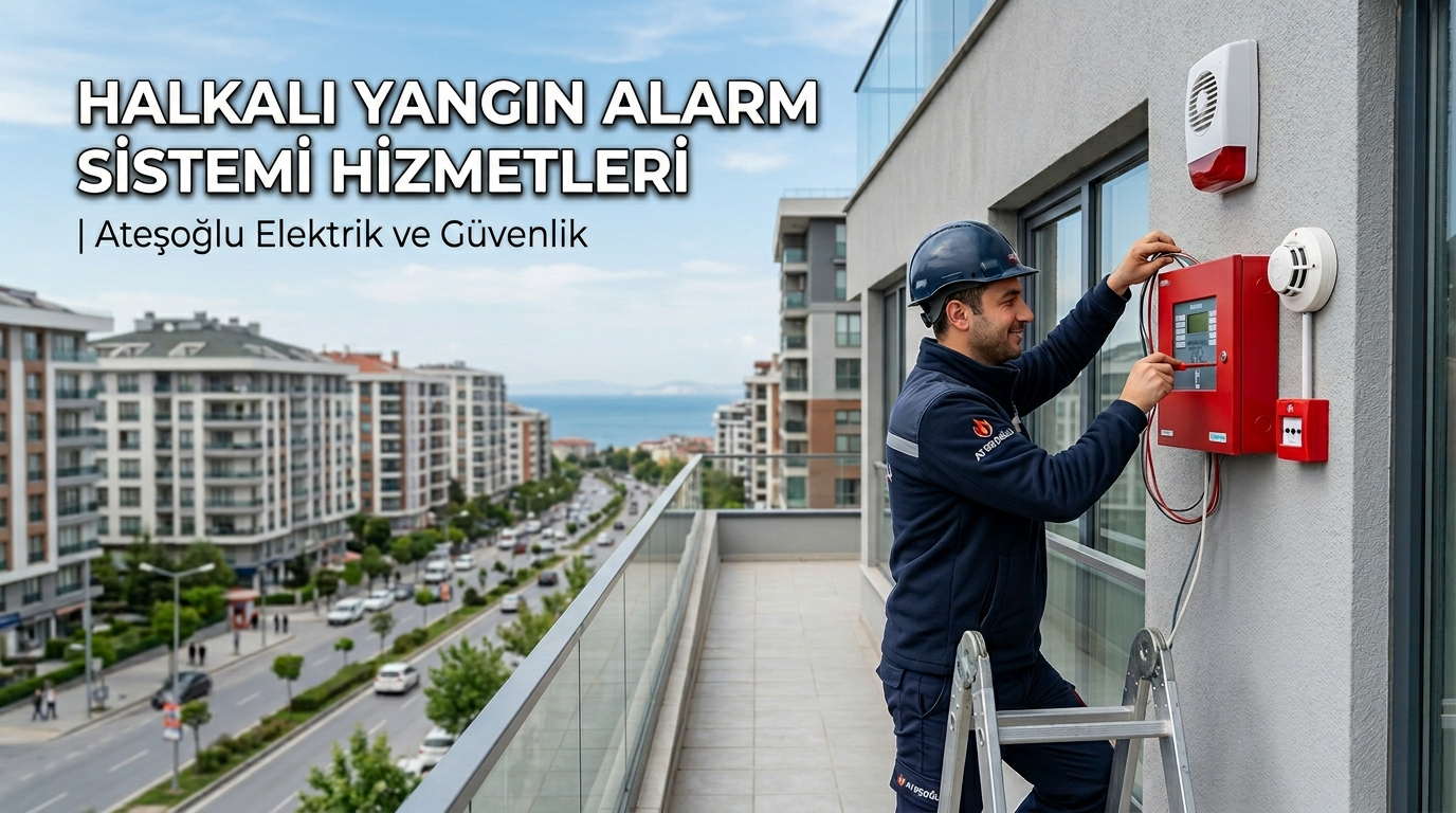 Halkalı Yangın Alarm Sistemi | Ateşoğlu Elektrik ve Güvenlik