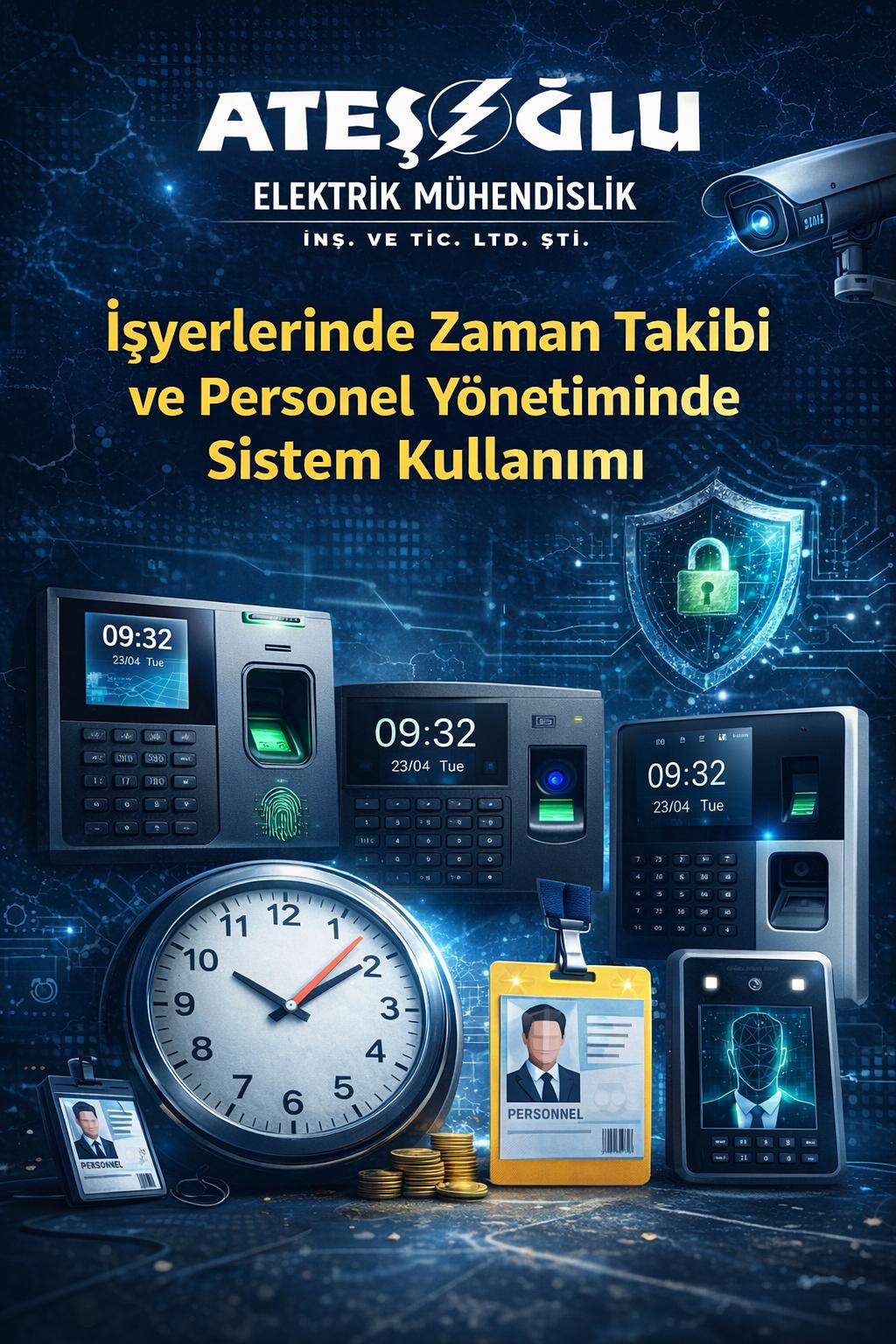 İşyerlerinde Zaman Takibi ve Personel Yönetiminde Sistem Kullanımı