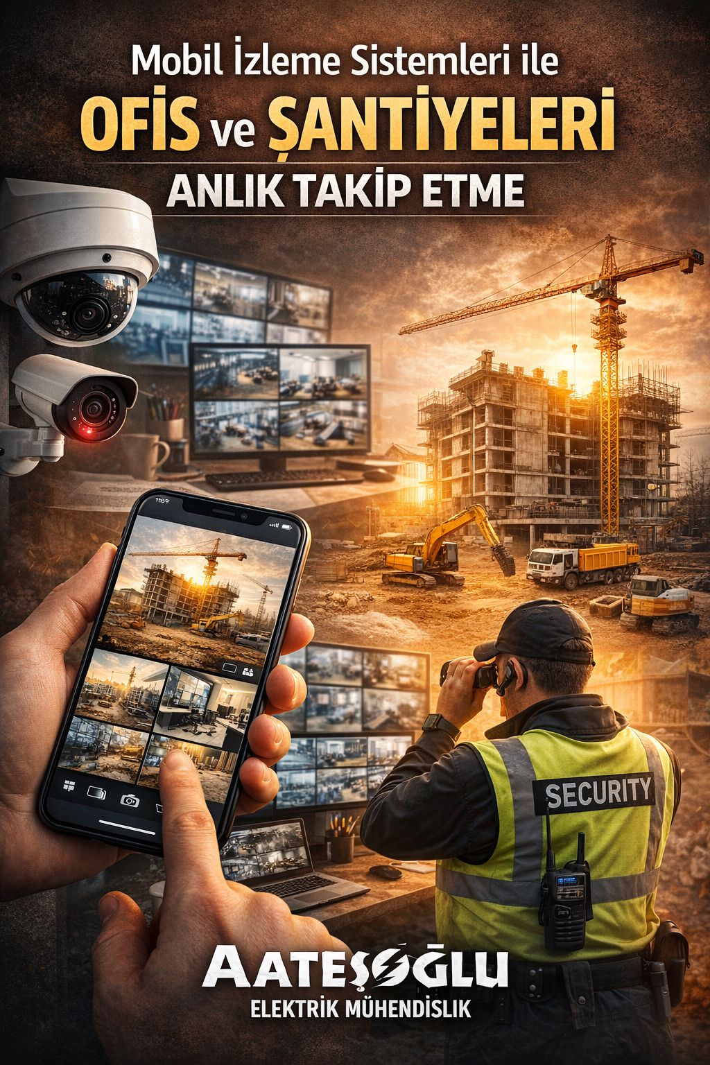 Mobil İzleme Sistemleri ile Ofis ve Şantiyeleri Anlık Takip Etme