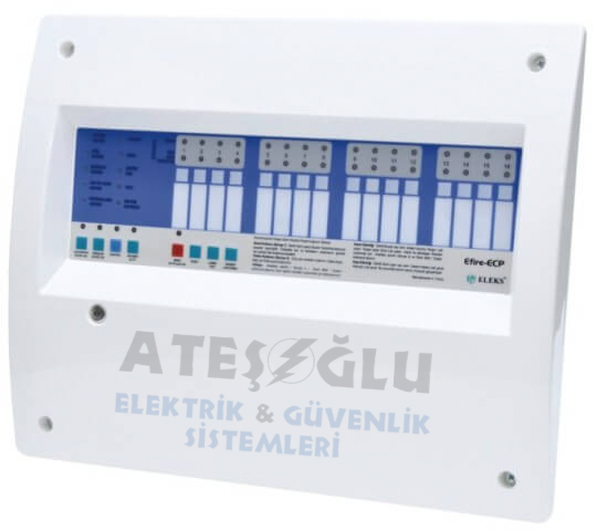 Eleks EFIRE ECP 1012 Konvansiyonel Yangın Alarm Paneli